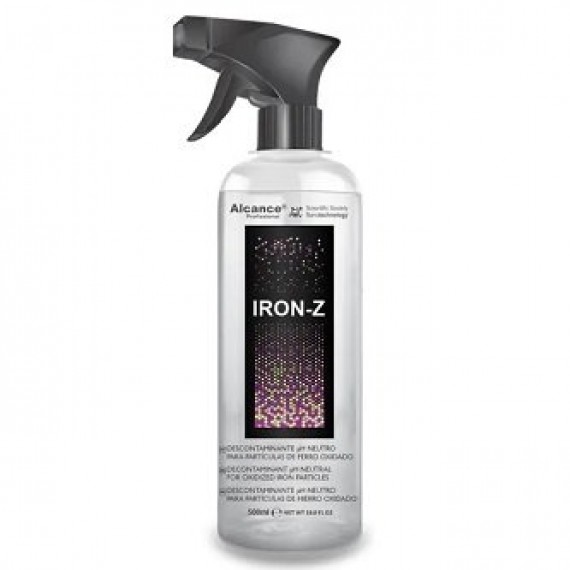 IRON-Z - DESCONTAMINANTE DE PARTÍCULAS DE FERRO OXIDADO 500 mL - ALCANCE PROFISSIONAL