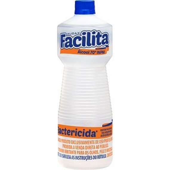 ÁLCOOL LÍQUIDO 70 % FACILITA 1 L - AUDAX