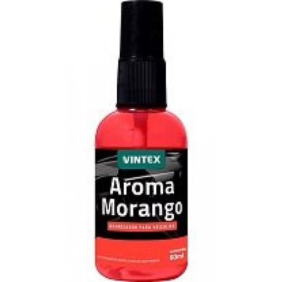 AROMA MORANGO - ODORIZADOR PARA VEÍCULOS 60 mL - VINTEX