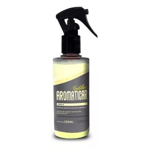 AROMATICAR - AROMATIZANTE DE VEÍCULOS E AMBIENTES VANILLA 200 mL - CADILLAC