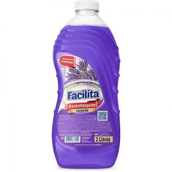 DESINFETANTE - FACILITA LAVANDA 2 L - AUDAX