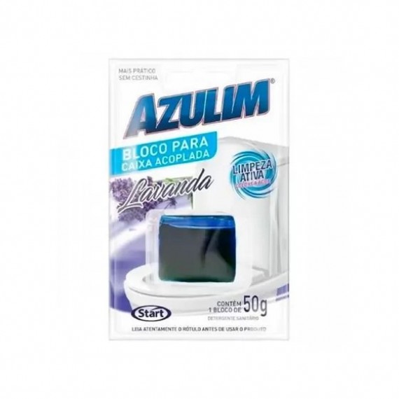 BLOCO PARA CAIXA ACOPLADA LAVANDA AZULIM 50 g - START