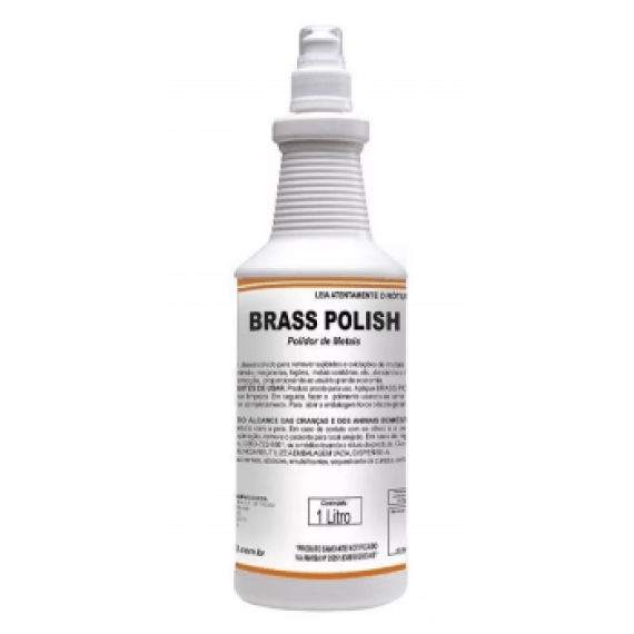 BRASS POLISH - POLIDOR DE METAIS  1 L - SPARTAN 