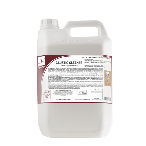 CAUSTIC CLEANER - DESINCRUSTANTE ALCALINO 5 L - SPARTAN