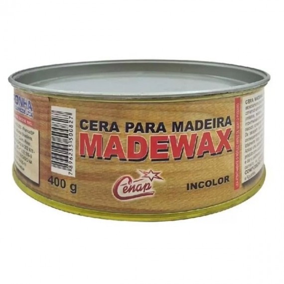 CERA MADEWAX PARA MADEIRA INCOLOR 400 g - CENAP