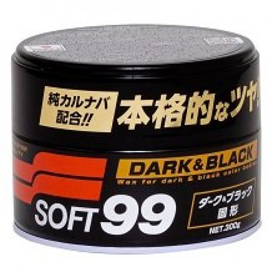 CERA DE CARNAÚBA DARK & BLACK 300 g - SOFT99