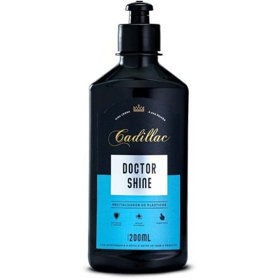 DOCTOR SHINE - REVITALIZADOR DE PLÁSTICOS 200 mL - CADILLAC