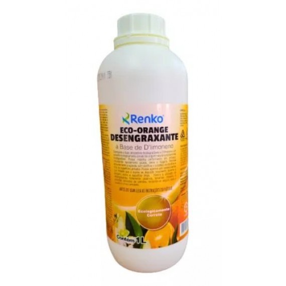 ECO ORANGE - DESENGRAXANTE À BASE DE D'LIMONENO 1 L - RENKO