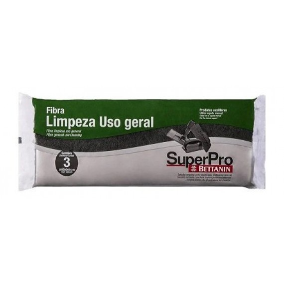 FIBRA LIMPEZA GERAL - 3 x 1 - SUPERPRO