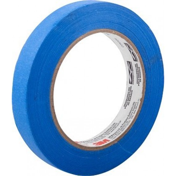 FITA CREPE AUTOMOTIVA AZUL 18 mm x 50 m - 3M