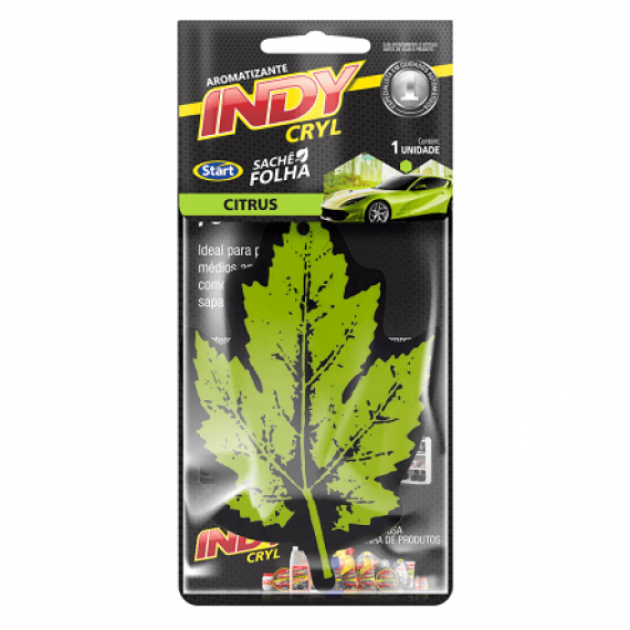 AROMATIZANTE SACHÊ FOLHA CITRUS INDY CRYL 1 UN. - START