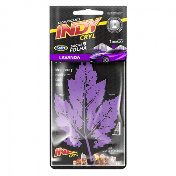 AROMATIZANTE SACHÊ FOLHA LAVANDA INDY CRYL 1 UN. - START