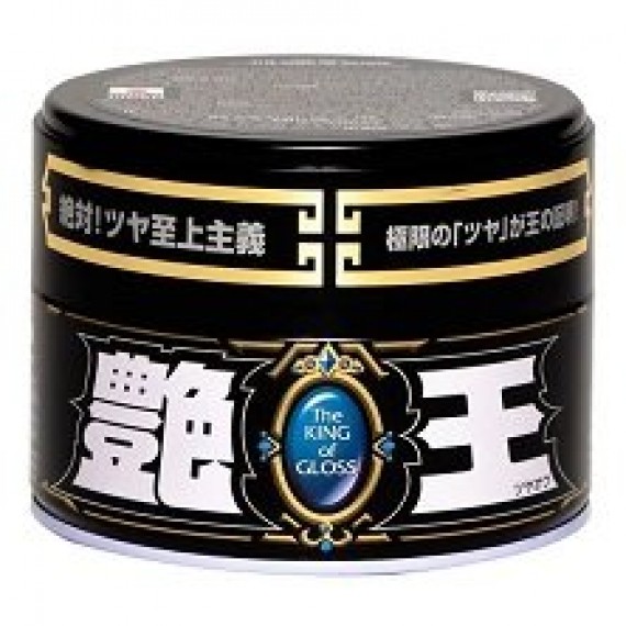 THE KING OF GLOSS BLACK & DARK - CERA 100 % SINTÉTICA 300 g - SOFT99