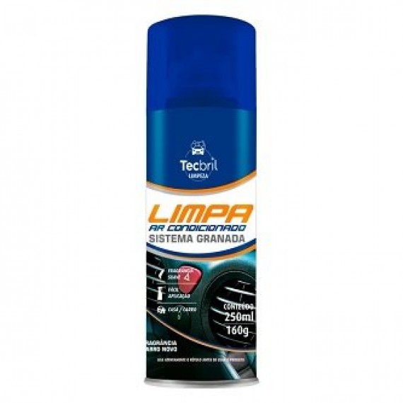 LIMPA AR CONDICIONADO GRANADA CARRO NOVO 250 mL - TECBRIL