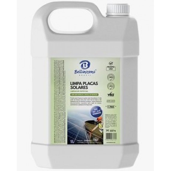 LIMPA PLACA SOLARES - LIMPADOR ESPECIAL 5 L - BELLINZONI