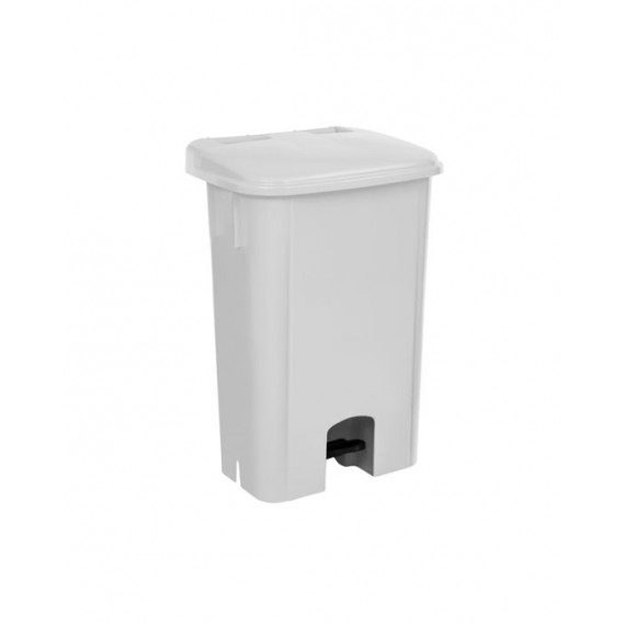 COLETOR DE PEDAL BRANCO 100 L - BRALIMPIA