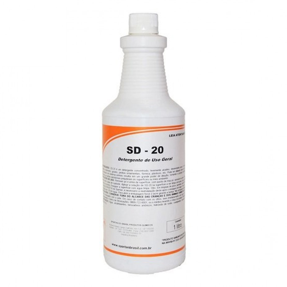 SD 20 DETERGENTE DE USO GERAL 1 L SPARTAN