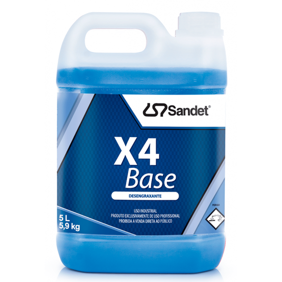 X4 BASE - DESENGRAXANTE 5 L - SANDET